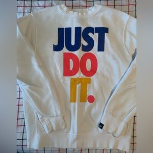 Womans multicolored sweatshirt size medium